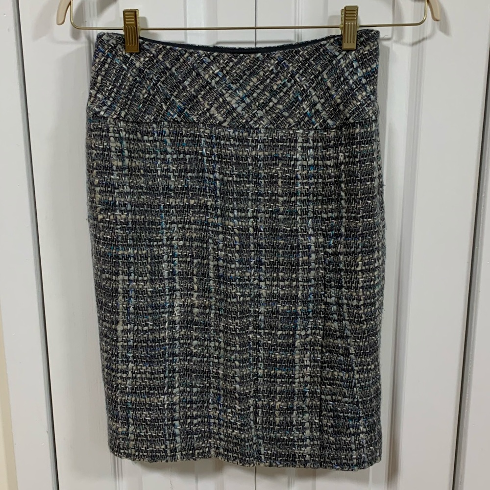 Carlisle tweed skirt.
